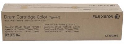 Genuine Fuji Xerox CT350362 Drum Cartridge C/M/Y DocuColour 5065 100,000 Pages
