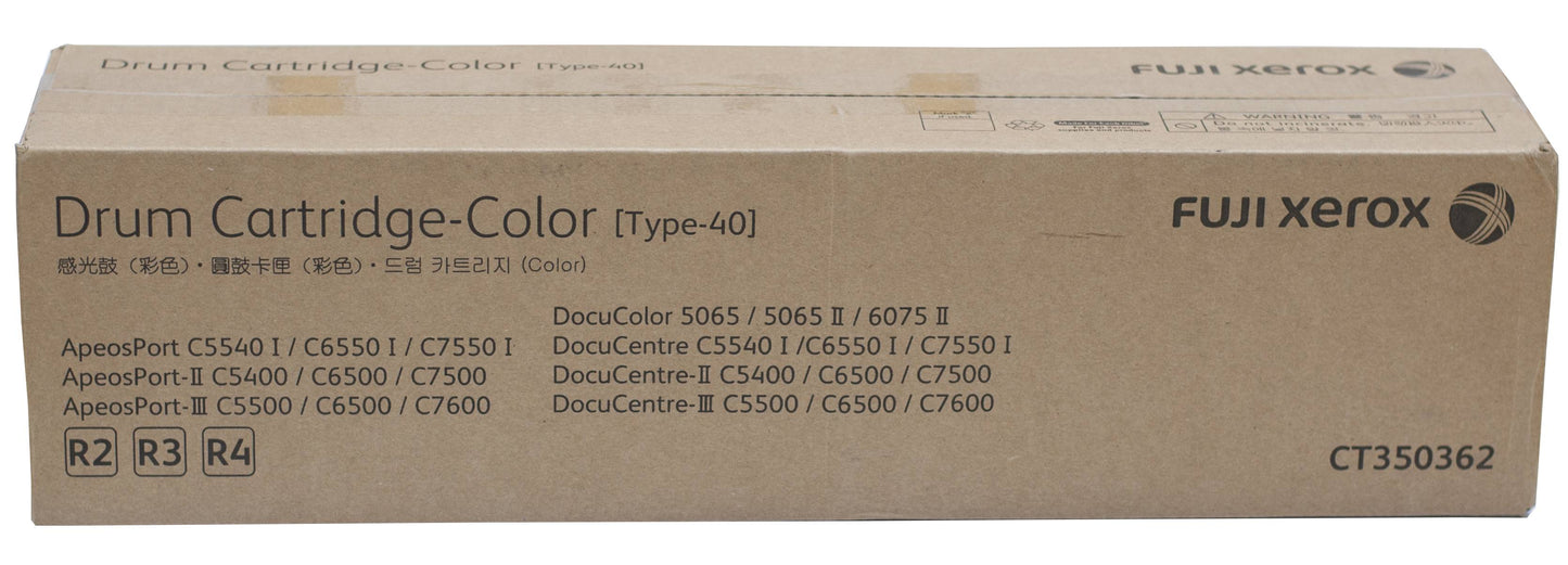 Genuine Fuji Xerox CT350362 Drum Cartridge C/M/Y DocuColour 5065 100,000 Page