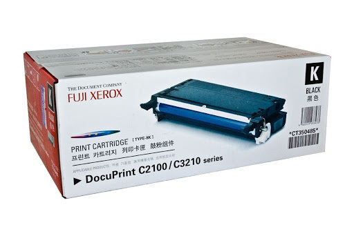 Genuine Fuji Xerox C2100 CT350485 Black Toner Cartridge 8,000 Print