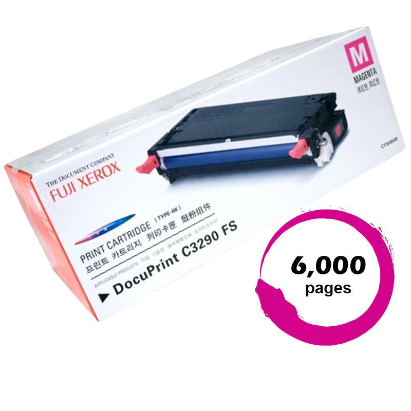 Genuine Fuji Xerox DocuPrint C3290FS CT350569 Magenta Toner Cartridge 6,000 Print