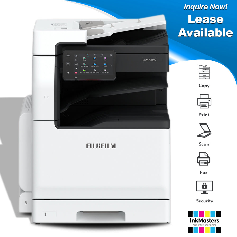 FUJIFILM Apeos C2560 A3 Colour Multifunction Printer + 3 Years Warranty