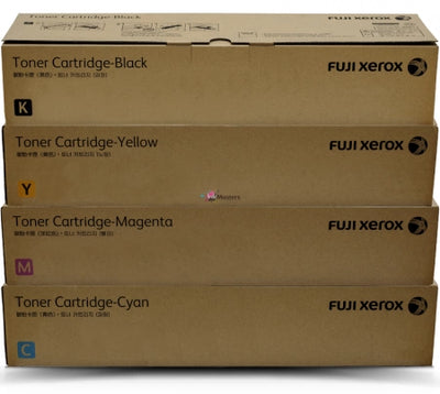 Genuine 4-Pack Fuji Xerox Toner Cartridges (CT201680-CT201683)