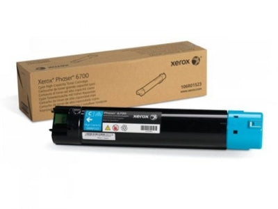 Genuine Fuji Xerox 6700DN 106R01515 Cyan Toner Cartridge 12,000 Prints