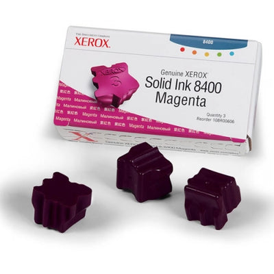 Genuine Fuji Xerox Phaser 8400 108R00895 Magenta Ink Cartridge 3,400 Prints