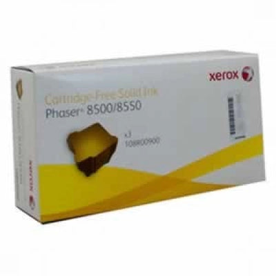 Genuine Fuji Xerox 8500 108R00900 Yellow Ink Cartridge 3,000 Prints