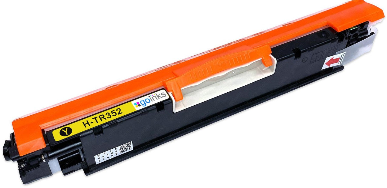 HP 130A CF352A Yellow Toner Cartridge 1,000 Prints compatible