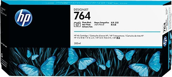HP 764 Matte Black DesignJet Ink Cartridge 300m