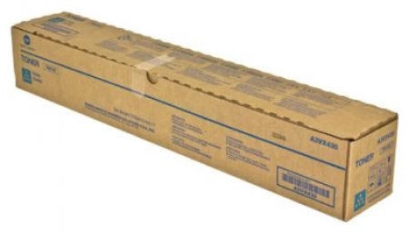 Konica Minolta TN619C Cyan Toner Cartridge (A3XV-450) 54.5K Print Yield