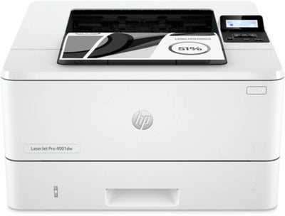 HP LaserJet Pro 4001dw A4 Mono Laser Printer Wireless, Double Sided Printing 2Z601F