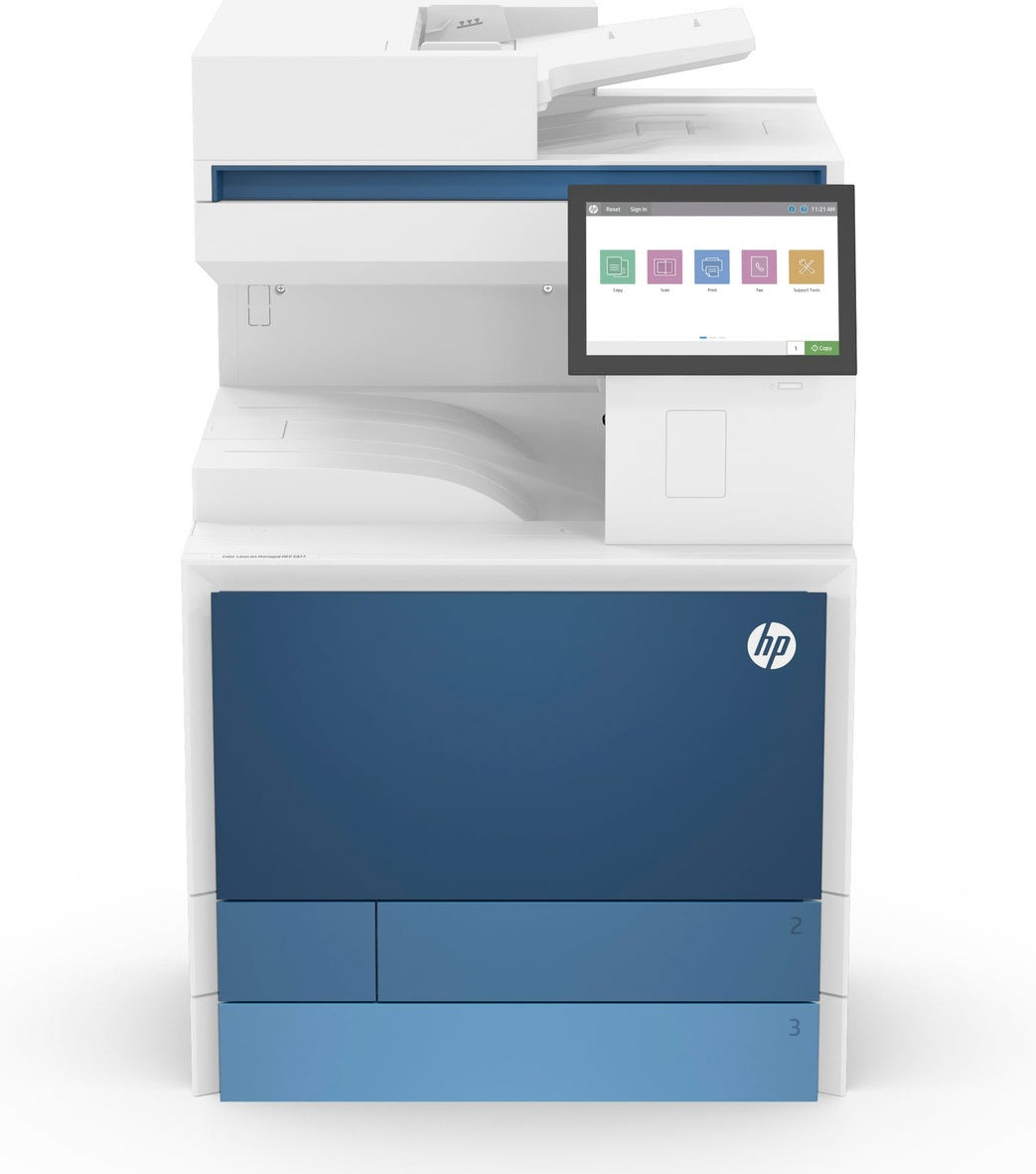 HP A3 Color LaserJet Managed MFP E877dn Colour Multifunction Printer 40ppm / 50ppm / 60ppm / 70ppm (5QK03A)
