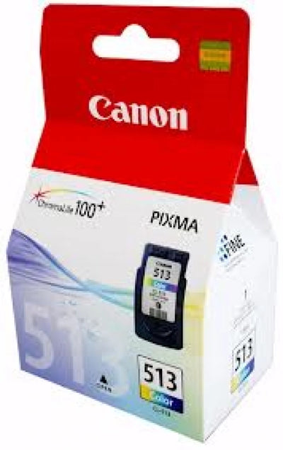 Genuine Canon CL513 TriColour Ink Cartridge 349 Prints