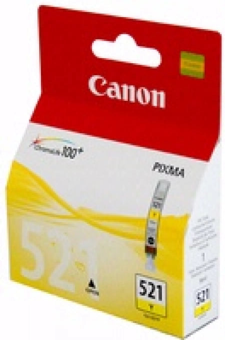 Genuine Canon CLI521Y Yellow Ink 477 Prints