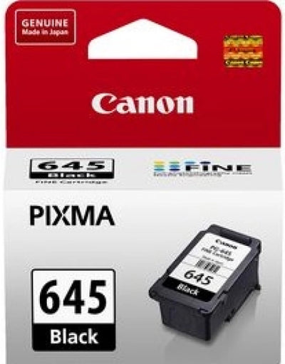 Genuine Canon PG645 Black Ink Cartridge 180 Pages