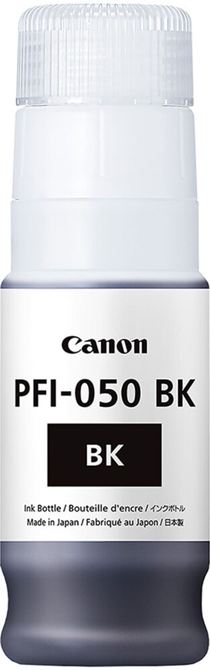 Genuine Canon PFI-050 BK Black Ink Bottle 70m