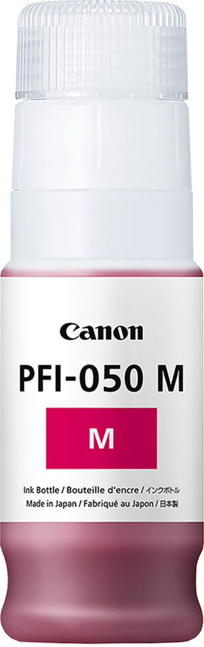 Genuine Canon PFI-050 M Magenta Ink Bottle 70m
