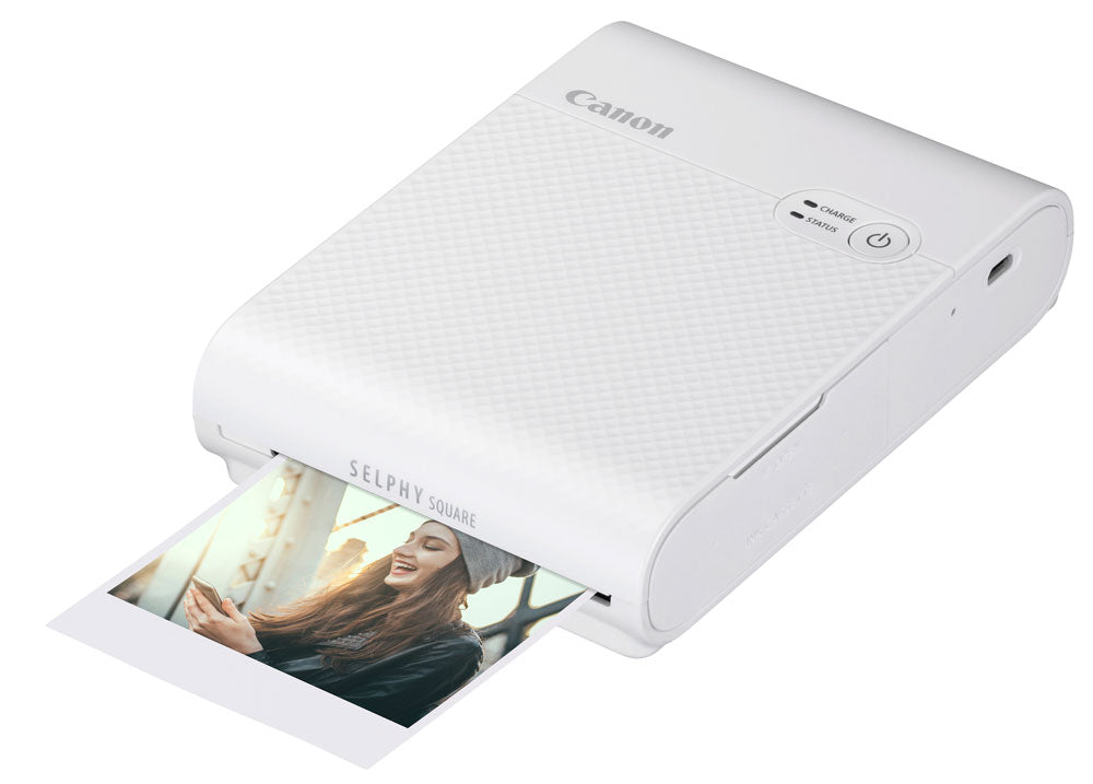 Canon Selphy Square QX10 White Compact Photo Printer