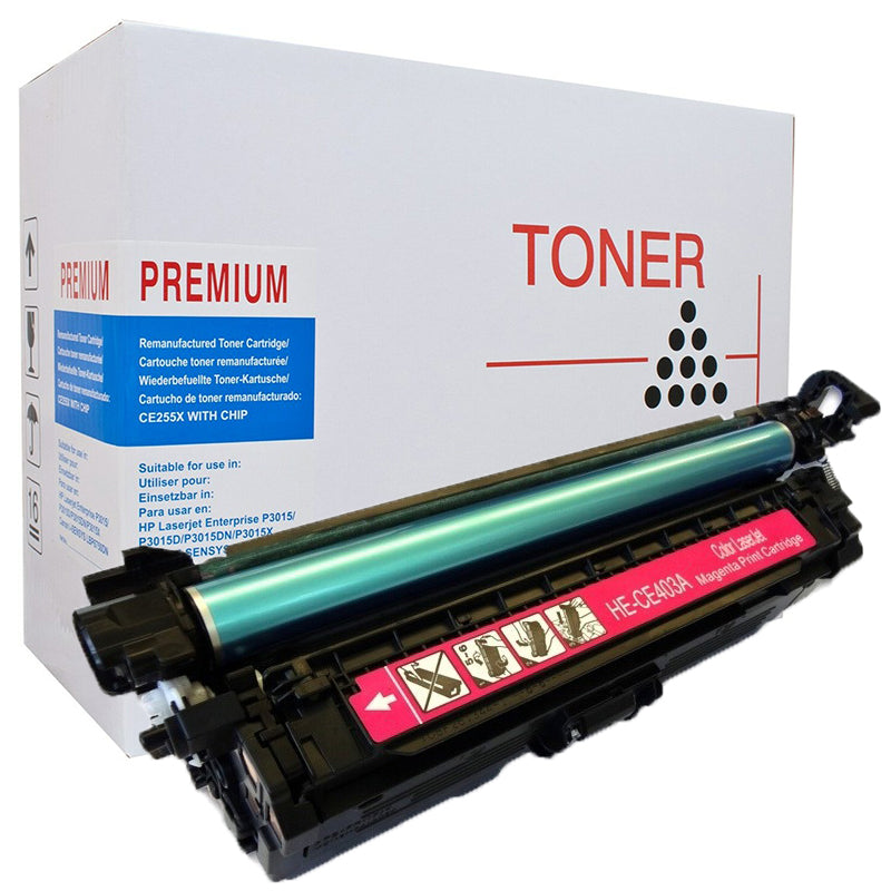White Box HP 507A CE403A Magenta Toner Cartridge 6,000 Page