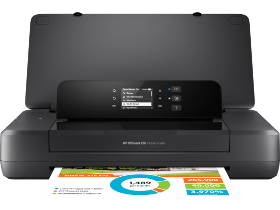 HP OfficeJet 200 Mobile Printer MFC (CZ993A)