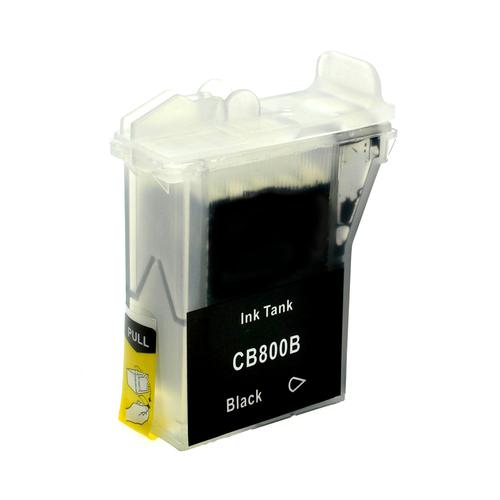 Brother LC-800BK Black Compatible Ink Cartridge 500 Print Yield