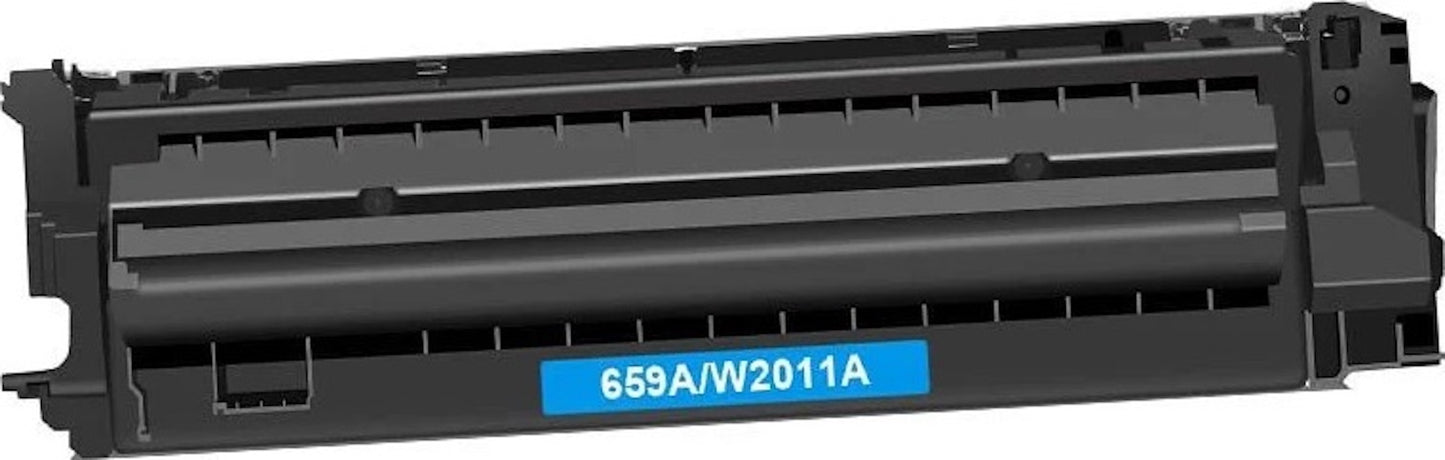 HP 659A W2011A Cyan Compatible Toner Cartridge 13,000 Print