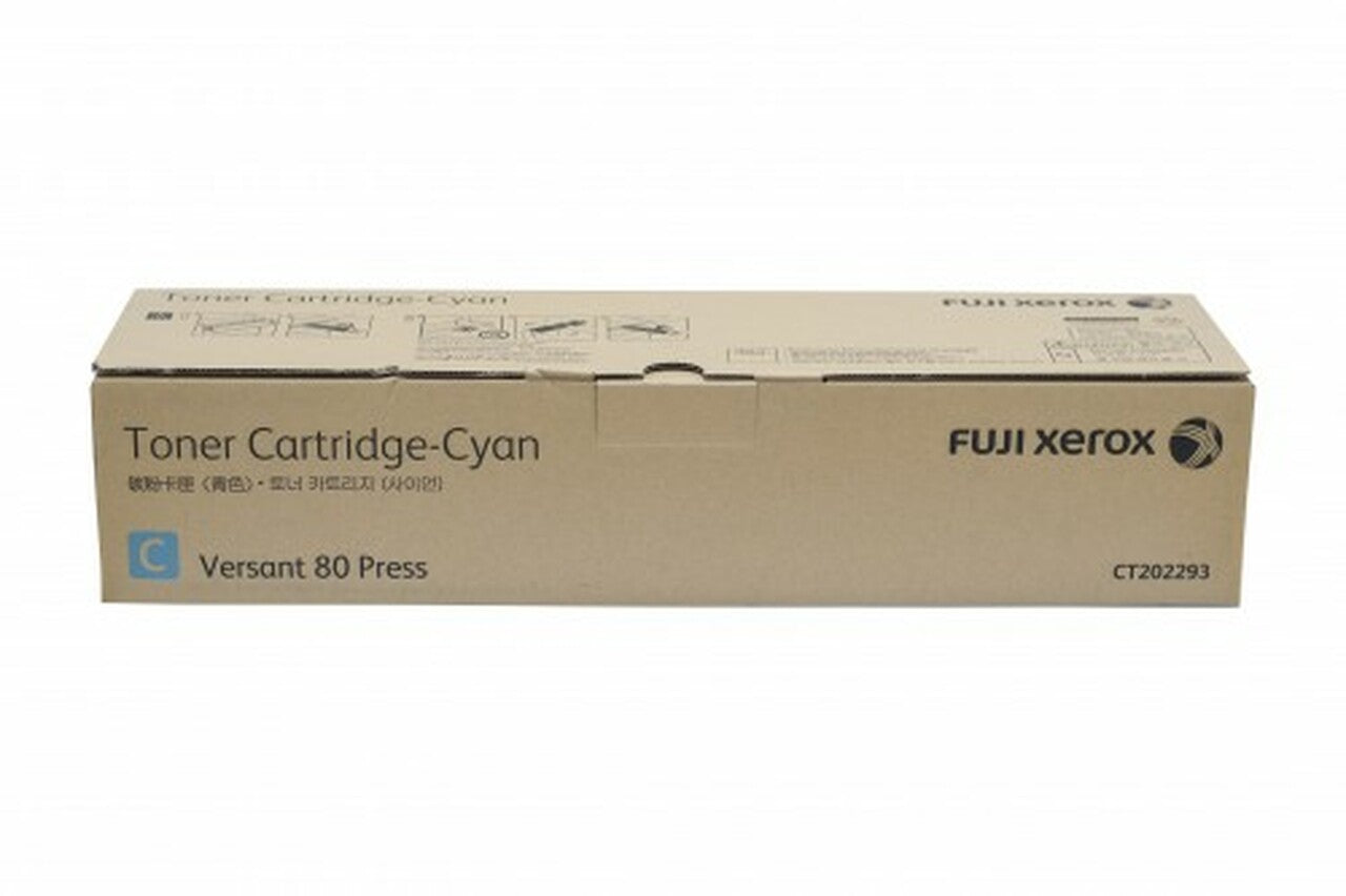 Genuine Fuji Xerox CT202293 Versant 80 Cyan Toner Cartridge 22,000 Print