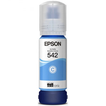 Epson T542 C13T06A292 Cyan Genuine EcoTank Ink Bottle 6,000 Prints