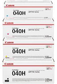 4- Pack Compatible Canon CART040II CMYK Toner Cartridge