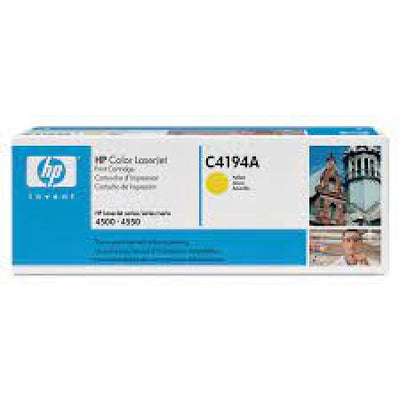 Genuine HP C4194A Yellow Toner Cartridge 6,000 Prints