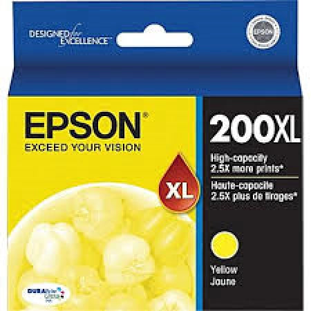 Epson 200XL C13T201492 Yellow Genuine Ink Cartridge 450 Prints