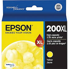 Epson 200XL C13T201492 Yellow Genuine Ink Cartridge 450 Print