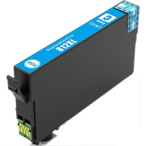 Epson 812XL Compatible Cyan High Yield Ink Cartridge C13T05E292 1,100 Print
