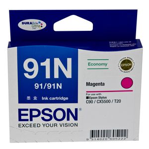 Epson T1073 91N C13T107392 Magenta Genuine Ink Cartridge 215 Print