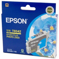 Epson T0342 C13T034290 Cyan Genuine Ink Cartridge 440 Print