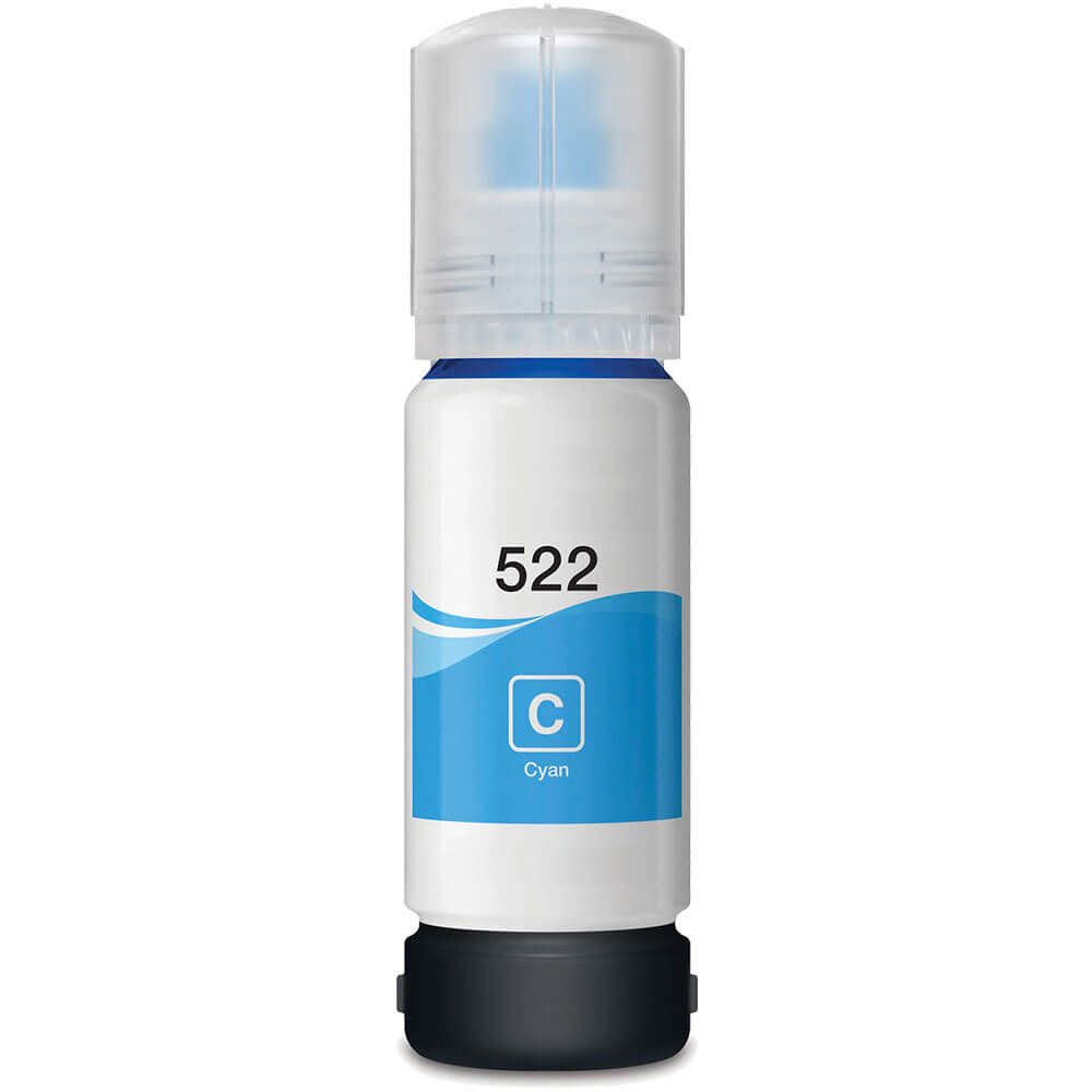 Epson T522 Cyan Compatible Ink Bottle C13T00M292 7,500 Print