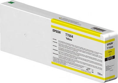 700ml Genuine Epson UltraChrome HD T768492 Yellow Ink Cartridge C13T768492