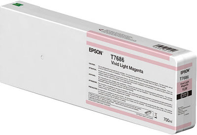 700ml Genuine Epson UltraChrome HD T768692 Vivid Light Magenta Ink Cartridge C13T768692