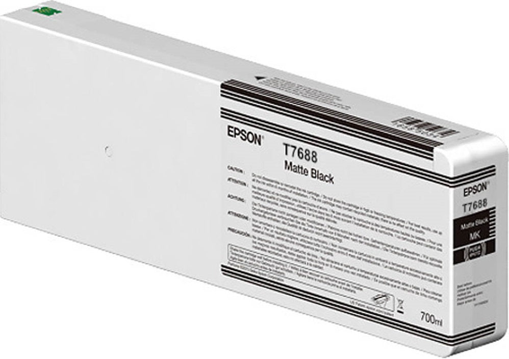 700ml Genuine Epson UltraChrome HD T7687892 Matte Black Ink Cartridge C13T768892