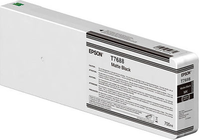 700ml Genuine Epson UltraChrome HD T7687892 Matte Black Ink Cartridge C13T768892