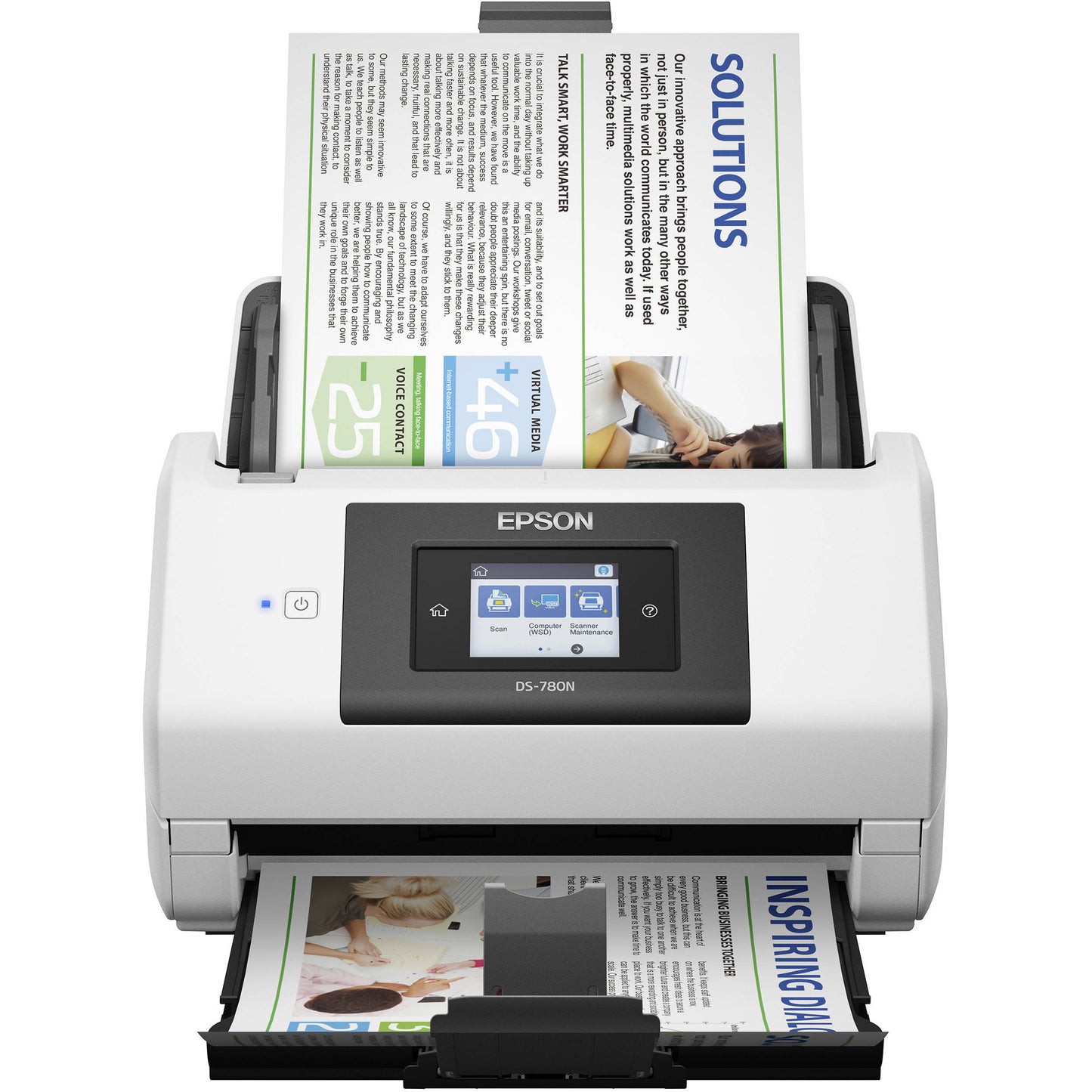 Epson WorkForce DS-780N A4 Document Scanner 45pp