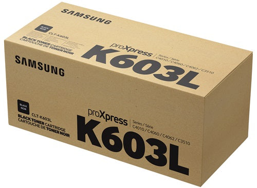 Genuine Samsung CLTK603L Black Toner 15,000 Pages SLC4010 SLC4060
