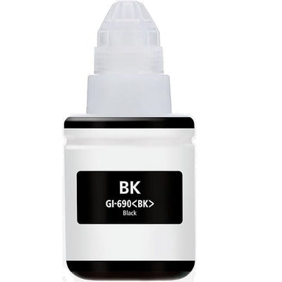Canon GI690BK Black Compatible Ink Bottle 10,000 Print