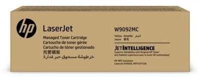 Genuine HP W9092MC Yellow Toner Cartridge 6,900 Pages MFP E47528f E45028dn