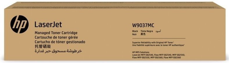 Genuine HP W9037MC Black Toner Cartridge 58,000 page