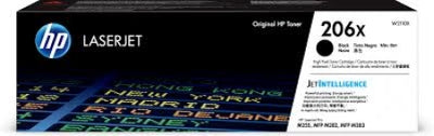Genuine HP 206X W2110X Black Toner Cartridge PRO M255 / M282 / M283 / 3,150 prints