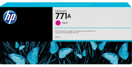 Genuine HP 771 B6Y01A Magenta Inkjet Cartridge 775ML
