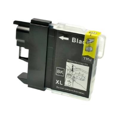 Brother LC39BK Black Compatible Ink Cartridge 300 Print Yield