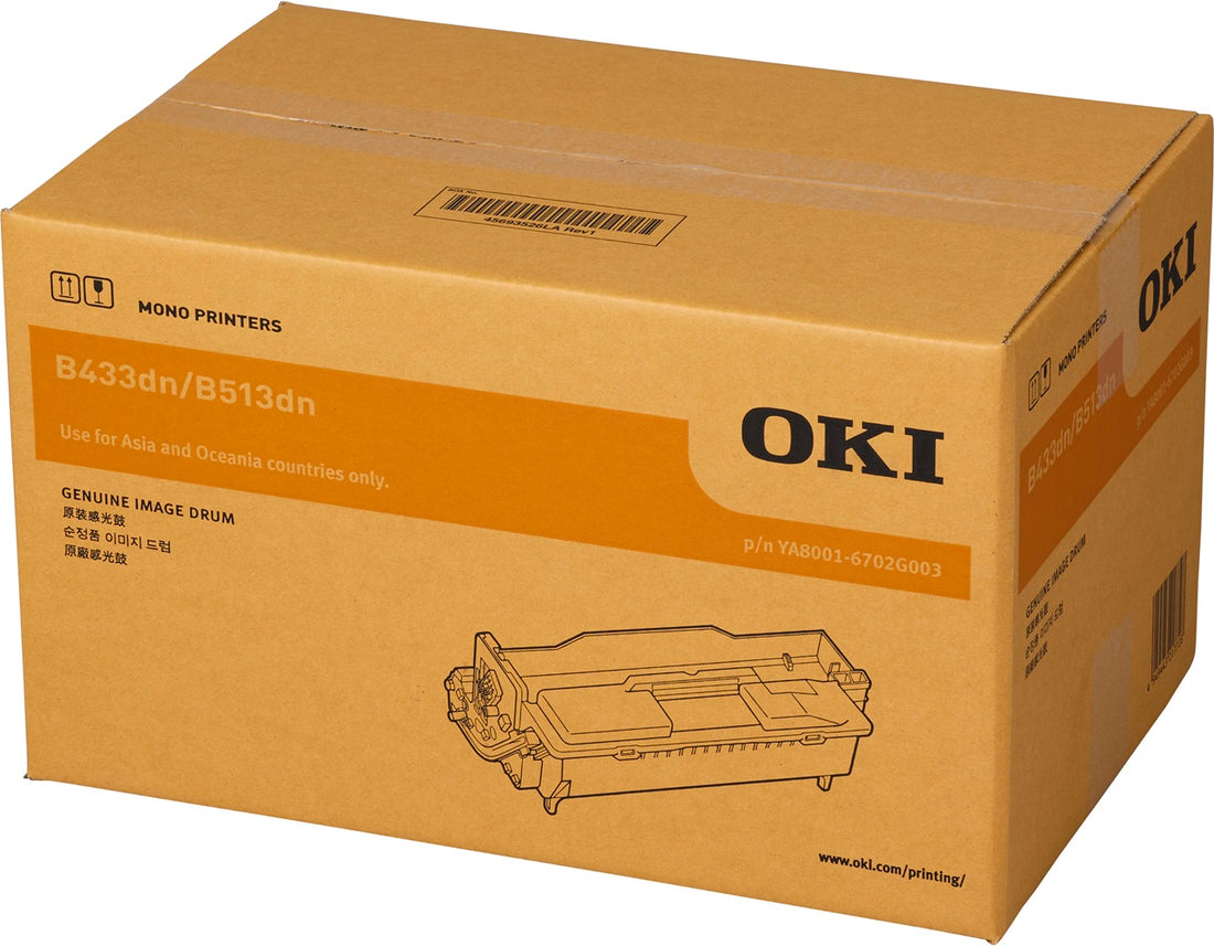 Genuine OKI B433/B513 Drum Unit YA8001-6702G003 30,000 Print
