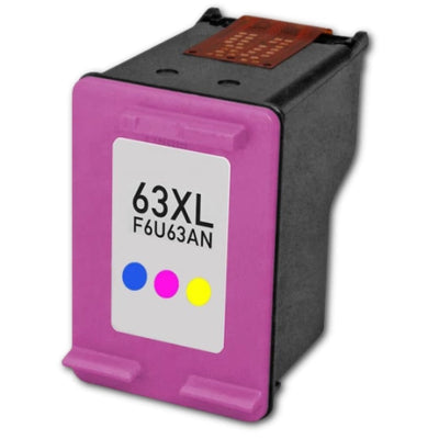 HP 63XL Tri Colour Compatible Inkjet Cartridge F6U63AA 330 Pages