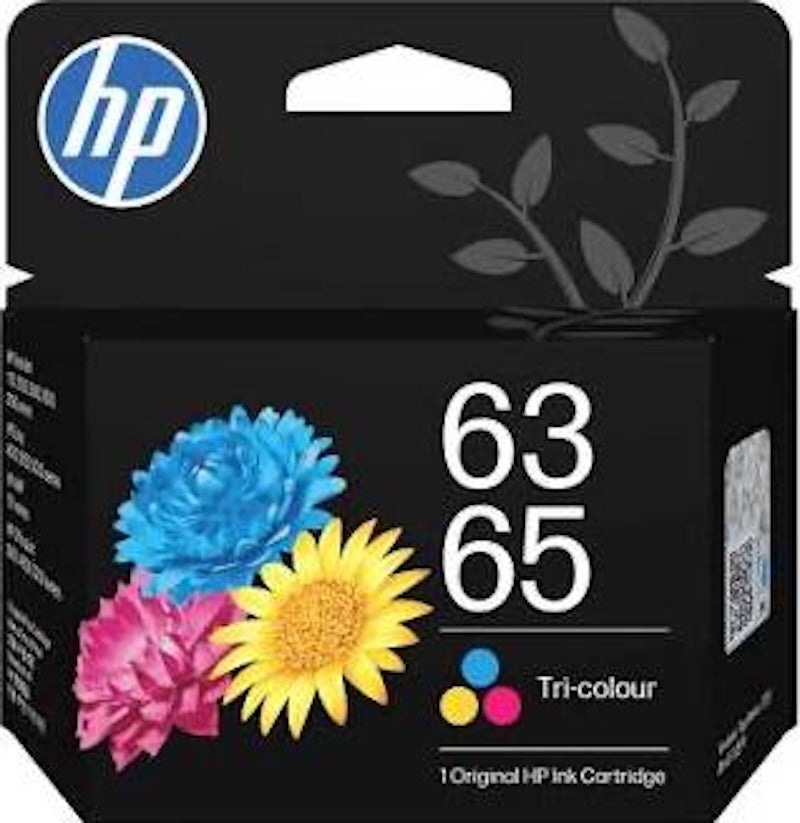 Genuine HP 63/65 Colour Ink Cartridge B7RT2AA 120 Print