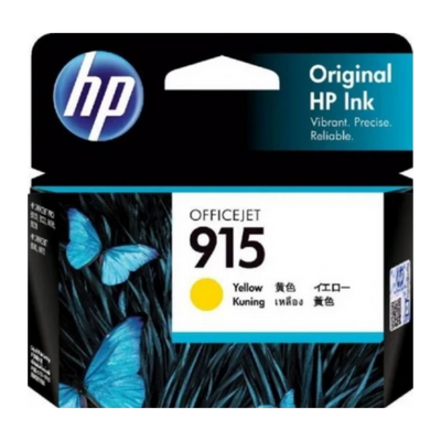 Genuine HP 915 Yellow Ink Cartridge 3YM17AA 315 Pages